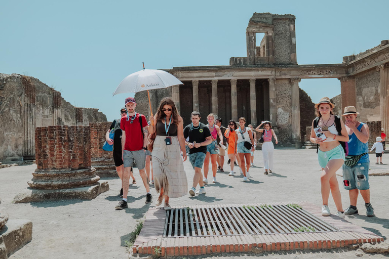 Pompéi et le Mont Vésuve : Visite guidée en petit groupe