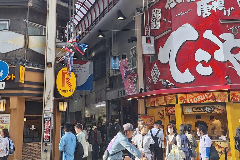 Osaka Kuromon Market prywatna wycieczka z przewodnikiem kulinarnym