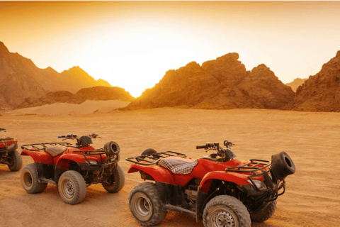 Sharm El-Sheikh: Sunrise ATV & Ras Mohammed Allah Gate Tour 2 Person ( 1 DBL QUAD ) + Allah Gates Entrance