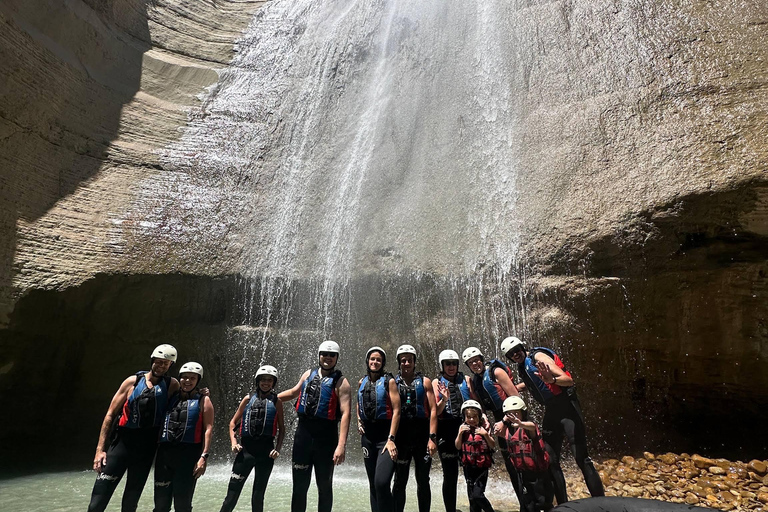 From Berat: Osumi Canyon Adventure & Picnic Lunch From Berat: Osumi Canyon Tubing Experience & Picnic