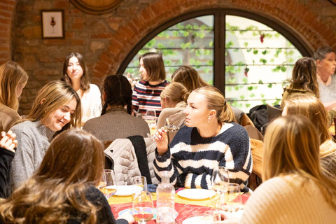 Wine Tasting Experience with Seven Types of Tuscan Wine English Wine Tasting with Local Appetizers