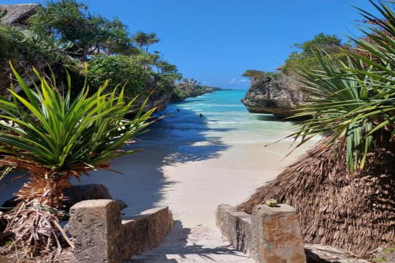 ZANZIBAR:PRIVATE SALAM CAVE TURTLES & MTENDE SECRET BEACH
