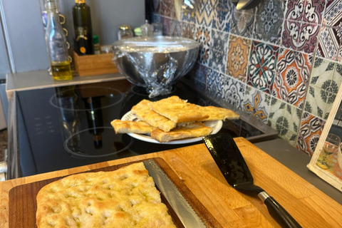 Genoa: Focaccia and Pesto Cooking Class in 18th-Century Home