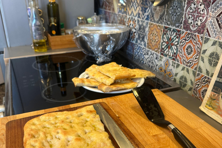 Genoa: Focaccia and Pesto Cooking Class in 18th-Century Home
