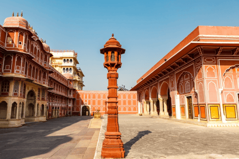 Jaipur: Private Guided Day Tour with Palaces & Hidden Gems Car + Guide Package