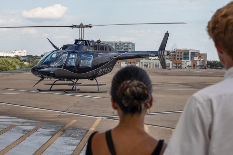 Dallas Visita de Dallas en helicóptero con guía-piloto