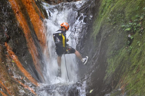 Canyoning in northwestern Quito