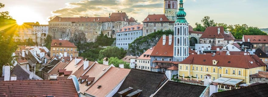 De Prague à la fabuleuse ville de Cesky Krumlov avec prise en charge