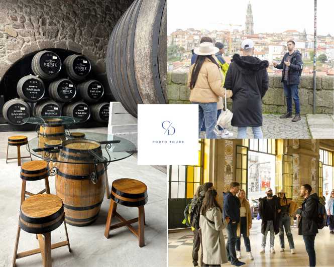 Porto: Guided City Walking Tour & Port Wine Cellar