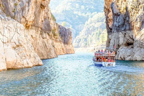 Side: Green Canyon Boat Tour With Journey to Nature with