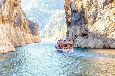 Side: Green Canyon Boat Tour With Journey to Nature with