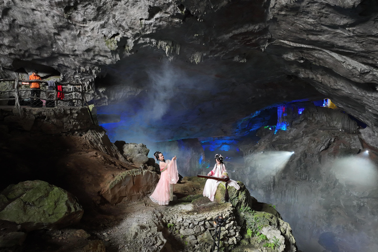 Lianzhou Underground River and Gulong Gorge 2-Day Trip Underground River & Gulong Gorge-4 Activities (With rafting)