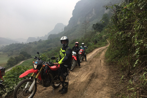 Excursão de motocicleta de 10 dias pela trilha de Ho Chi Minh saindo de Hanói