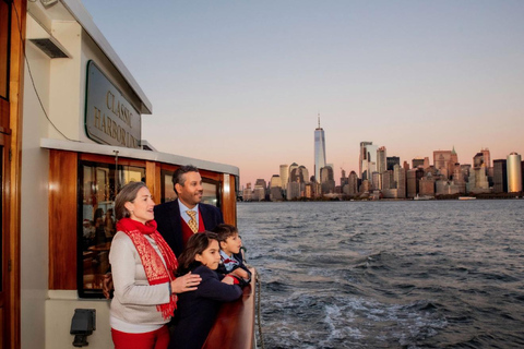 NYC: Croisière touristique de vacances avec boisson