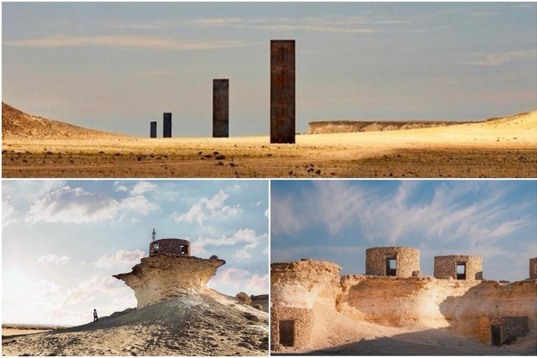 Doha: West Coast Tour , Richard Serra Sculptuur, Zekreet