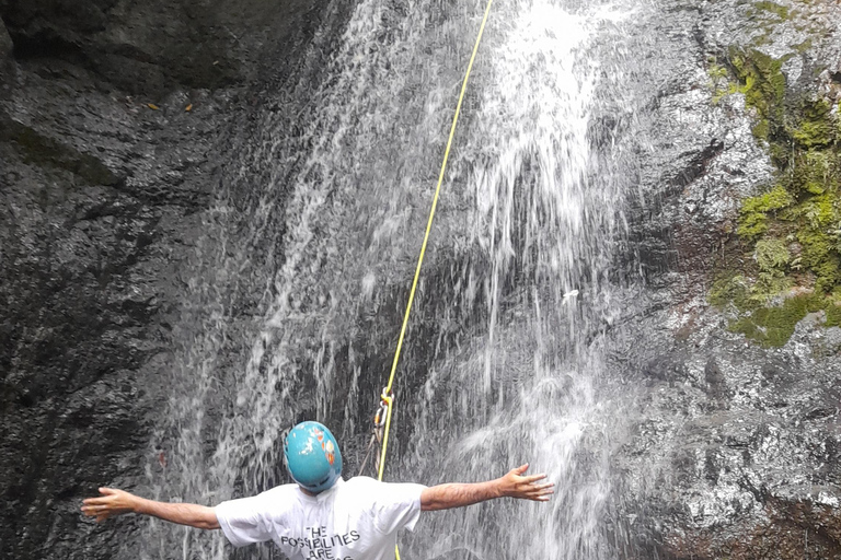From Cali: Lili River Canyoning Tour with Rappelling