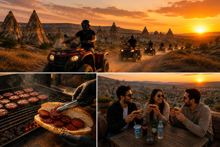 Cappadocia: ATV Tour & Barbecue at Sunset 2 hours - Sunset (without barbecue)