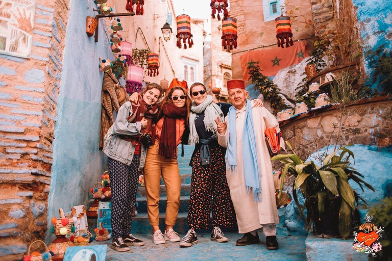 From Spain: Morocco Fantasy Blue Cities 3-Day Guided Tour