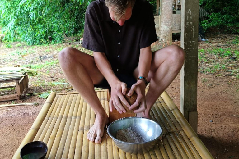 Khao Sok: Rafting de bambu privativo e aventura culinária na selva