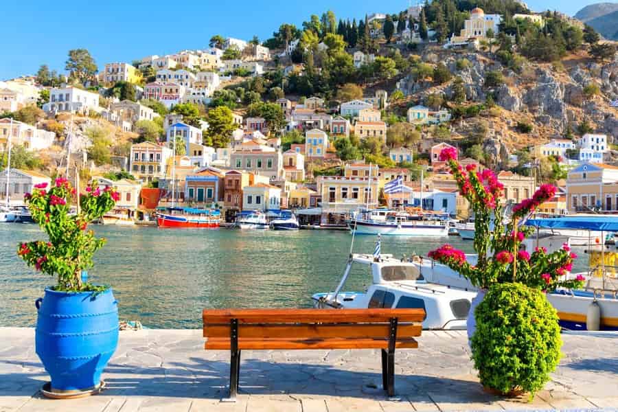 Rhodos: Insel Symi mit dem Schnellboot (nur 1 Stunde Fahrt!). Foto: GetYourGuide