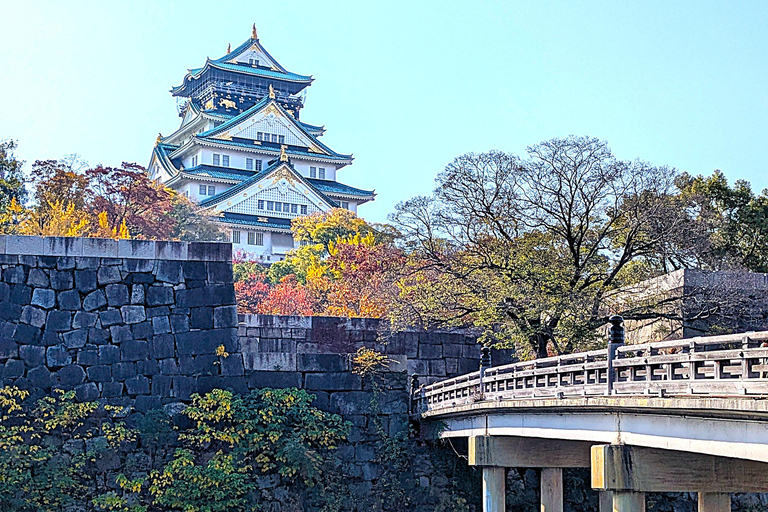 Osaka Castle & Shitennoji Temple with Ramen lunch