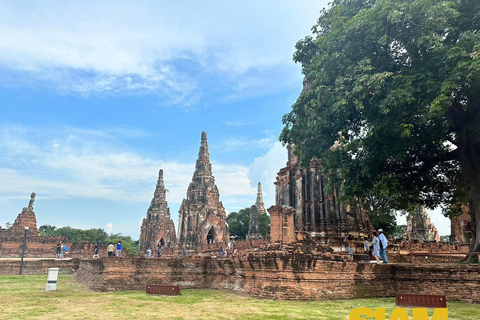 L&#039;incredibile tour degli antichi templi di Ayutthaya: Da BangkokGruppo privato con guida in inglese