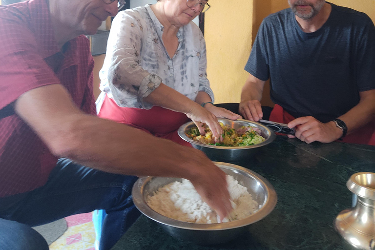 Aula de culinária de Momo com o Home ChefAula de culinária Momo com chef caseiro