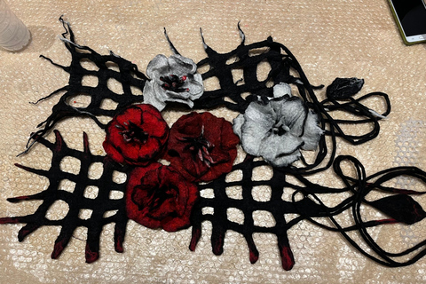 Thessaloniki: Felting Workshop with Tea and Biscuits