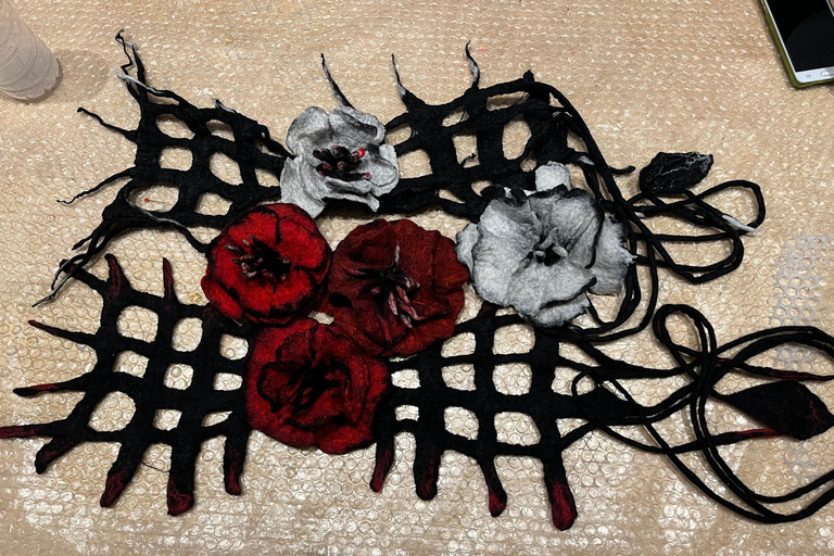 Thessaloniki: Felting Workshop with Tea and Biscuits