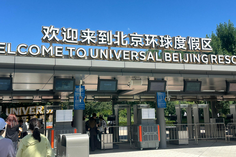 Beijing: Universal Studios Entry Ticket and Optional Add-Ons Park Ticket + Roundtrip Transfer + Photography Service