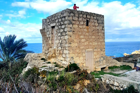 Gozo Unveiled: Caminhada guiada com Bouldering