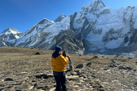 Everest Base Camp & Gokyo Lake Helicopter Flight landing Gokyo Lake Helicopter Flight Tour with Breakfast