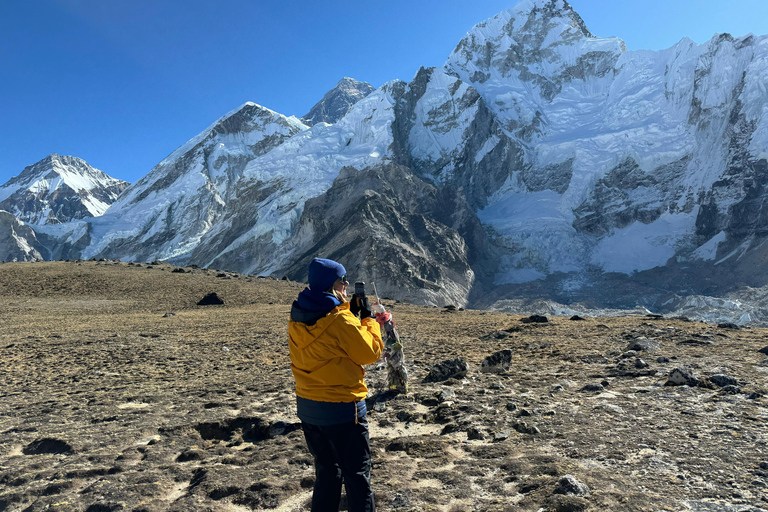 Everest Base Camp & Gokyo Lake Helicopter Flight landing Gokyo Lake Helicopter Flight Tour with Breakfast