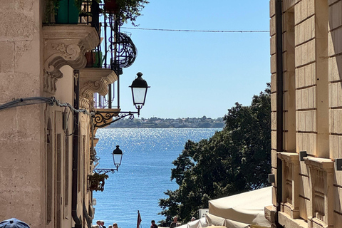 Ortigia: halbtägige private Tour mit Abholung in Catania