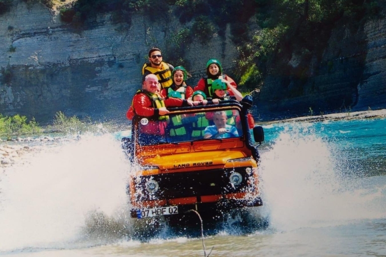 Antalya: Cañón de Köprülü,Rafting,Jeepsafari,Bugysafari,ZıpliAntalya: Cañón de Köprülü, RAFTING JEEP QUAD ZIPLINE