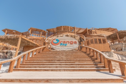 Hurghada : Croisière privée en yacht dans la baie d'Orange pour un petit groupe
