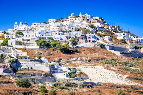 Santorini: Oia Walking Tour and Lighthouse Sunset with Wine