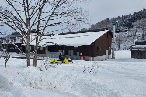 Nagano: Winter Holiday Snowmobiling in Nozawa Onsen Area