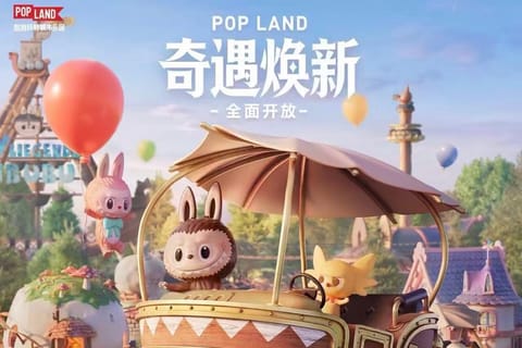 Beijing POP LAND Theme Park Entry Ticket