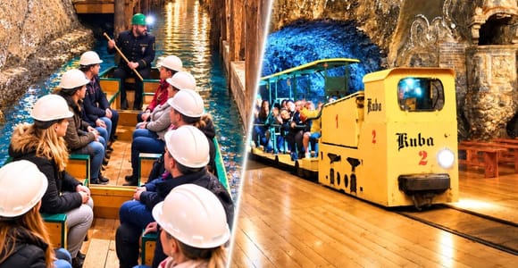 Krakow: UNESCO Bochnia Salt Mine Tour & Underground Rafting