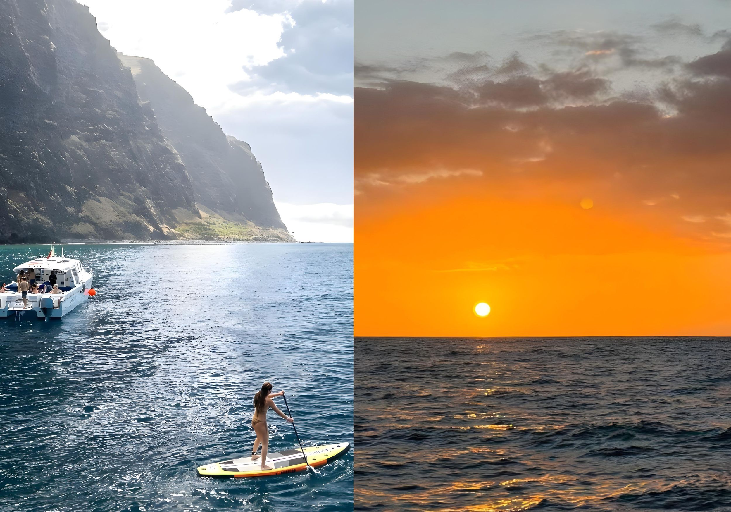 Funchal: Katamarantour am Morgen/Abend mit offener Bar & Snacks