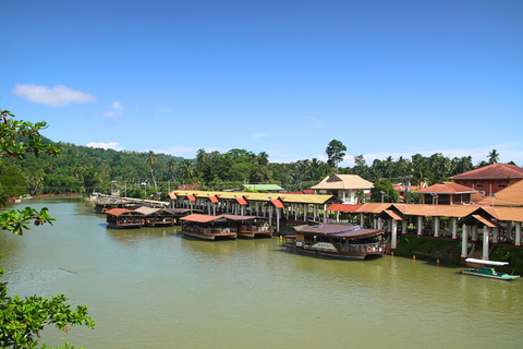 Tour privato di Bohol: Chocolate Hills, tarsi e fiume LobocTour privato a Bohol: Chocolate Hills, tarsi e fiume Loboc