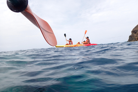 Calheta Kayak Adventure: Zimbralinho beach or Cal islet tour