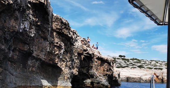 Von Pakoštane aus: Schnellboot-Tour zu den Kornaten und nach Telašćica