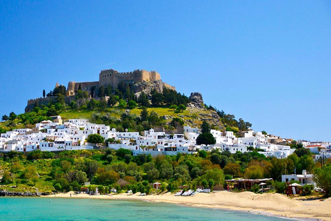 Il meglio di Rodi e LINDOS con sosta per il pranzoTour dell&#039;isola di Rodi con autista locale