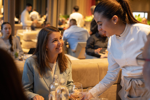 Paris: Eiffel Tower Dining, Gustave Menu at Madame Brasserie Eiffel Tower Madame Brasserie early evening dinner