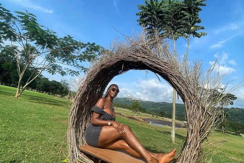 Accra: Safari Valley, Waterfall, and Cocoa Farm Tour