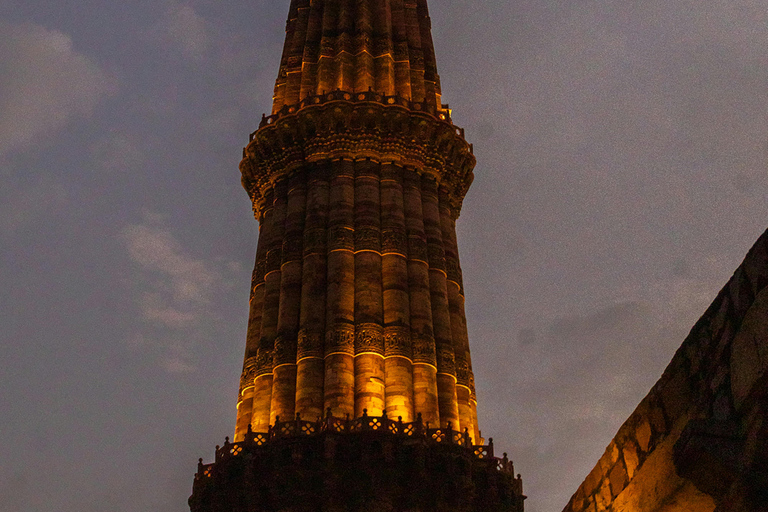 德里：古特卜塔遗产之夜导览之旅库塔布塔灯光音乐秀全包车游