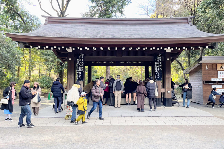 Tokyo en 4 heures (Meiji Jingu, Harajuku, Shibuya, Shijuku)