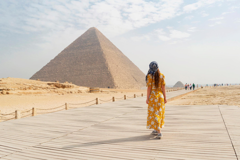 From Cairo: 8-Day Egypt Tour–Pyramids, Nile Cruise, Hurghada Shared Tour